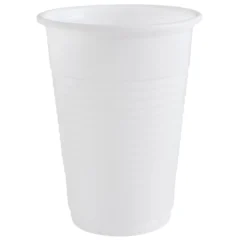 Gobelet plastique x100 blanc 200ml