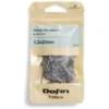 50g pointes tête homme acier brut - 1,3x20 mm