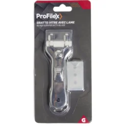 Gratte-vitre inox 3 lames