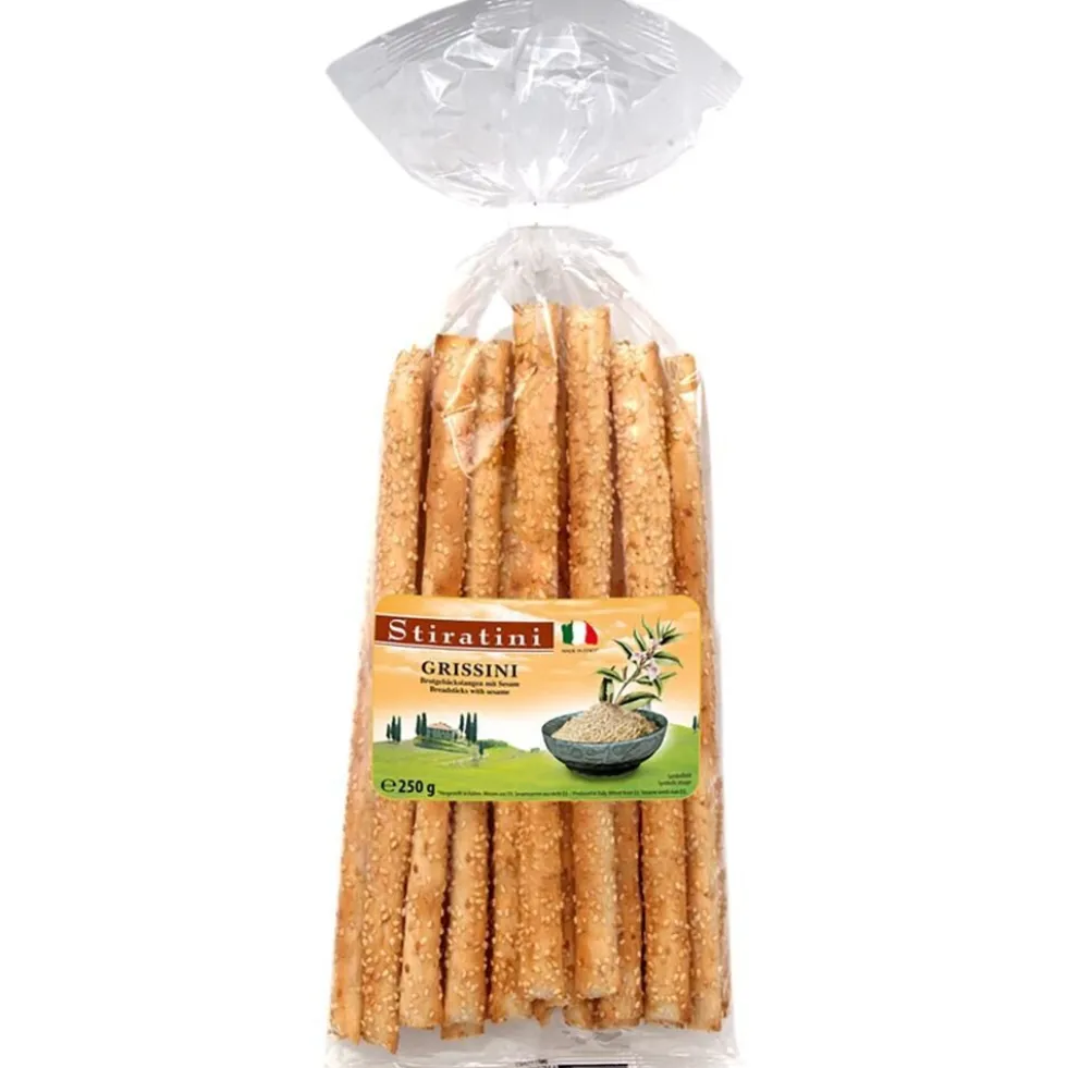 Gressins aux sésames 250gr