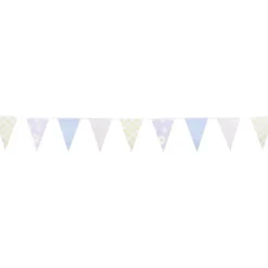 Guirlande fanion pastel thème fée licorne 4m