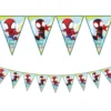 Guirlande fanions papier Spidey 2,3m