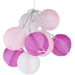 Guirlande LED boule Ø7,5xL180cm