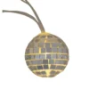 Guirlande lumineuse boule disco dorée 10LED à piles 1,8m