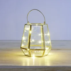 Guirlande lumineuse à piles 15LED blanc chaud 1,7m