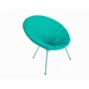 Housse de fauteuil de jardin Urban tissu déperlant - Bleu - Ø85xH37 cm