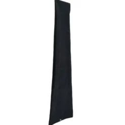 Housse de parasol Oxford tissu déperlant gris Ø45xH183cm
