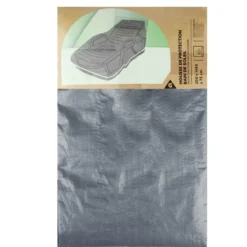 Housse de protection grise pour bain de soleil