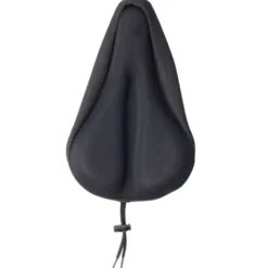 Housse de selle de vélo noir en gel 28x18xH3cm