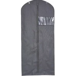 Housse pour vêtement 60x135 cm gris