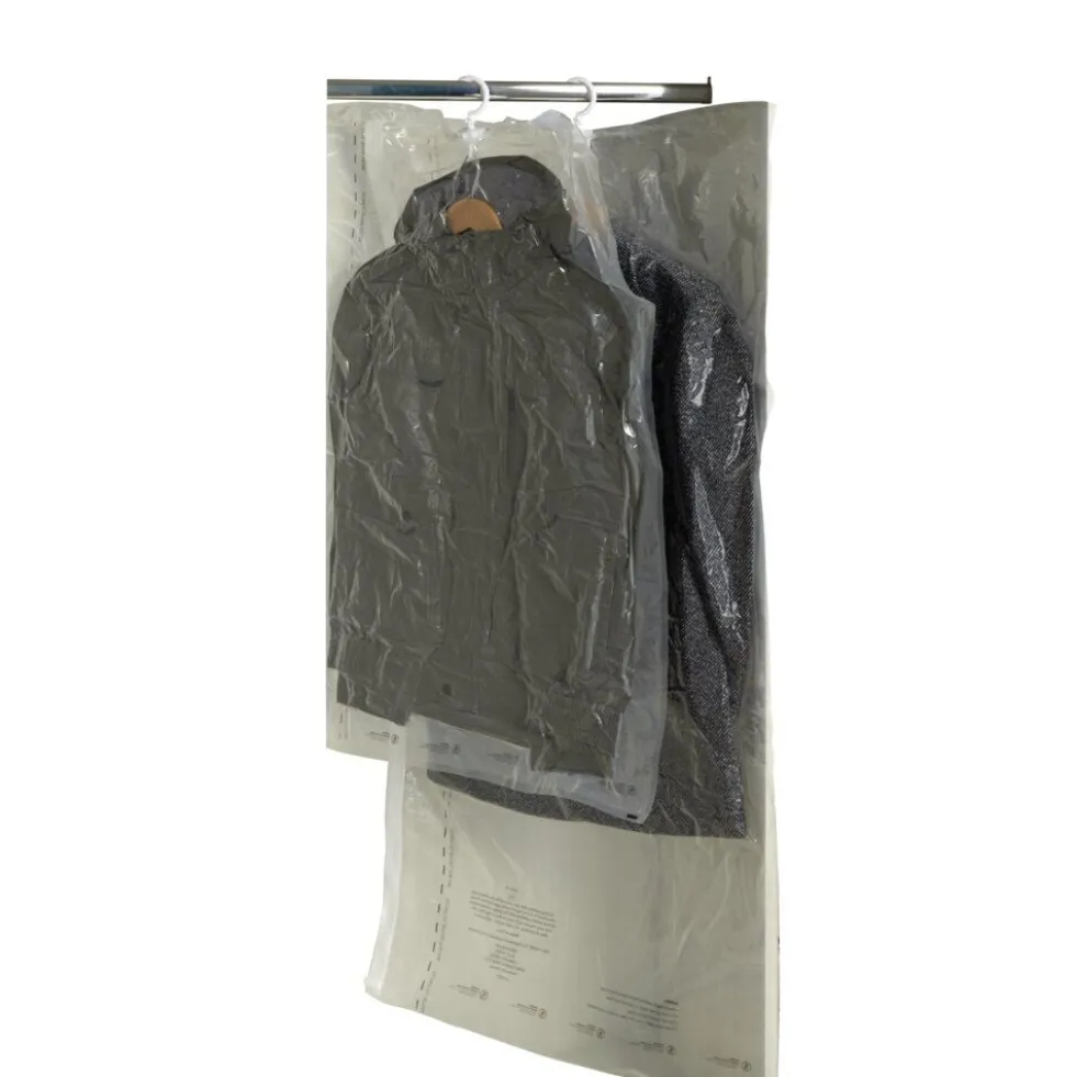 Housse vide air à suspendre 70x105cm x3 et 70x150cm x1 avec cintre intégré