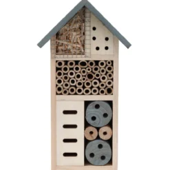 Hôtel à insecte bois
