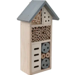 Hôtel à insecte bois