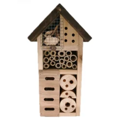 Hôtel à insectes L13 x l8,5 x H26 cm