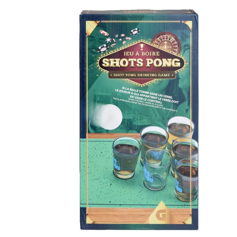 Jeu à boire Shots Pong