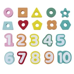 Jeu de calcul type Montessori en bois
