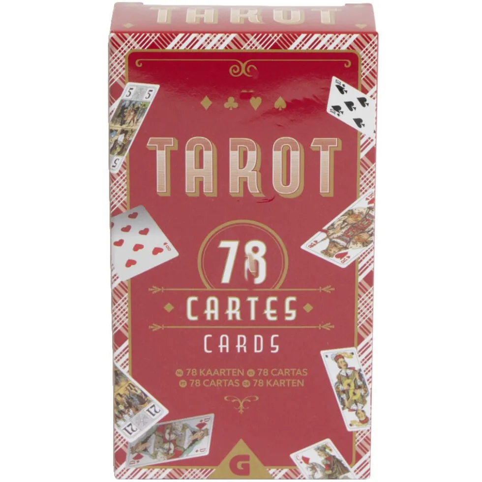 Jeu de 78 cartes pour tarot