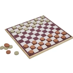 Jeu de dames en bois