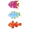 Jeu de plongée lesté poisson plastique 6,5x11cm (3 pièces)