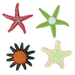 Jeu de plongée lesté étoile de mer x4 plastique (3 modèles)