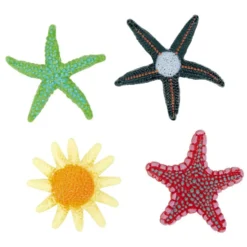 Jeu de plongée lesté étoile de mer x4 plastique (3 modèles)