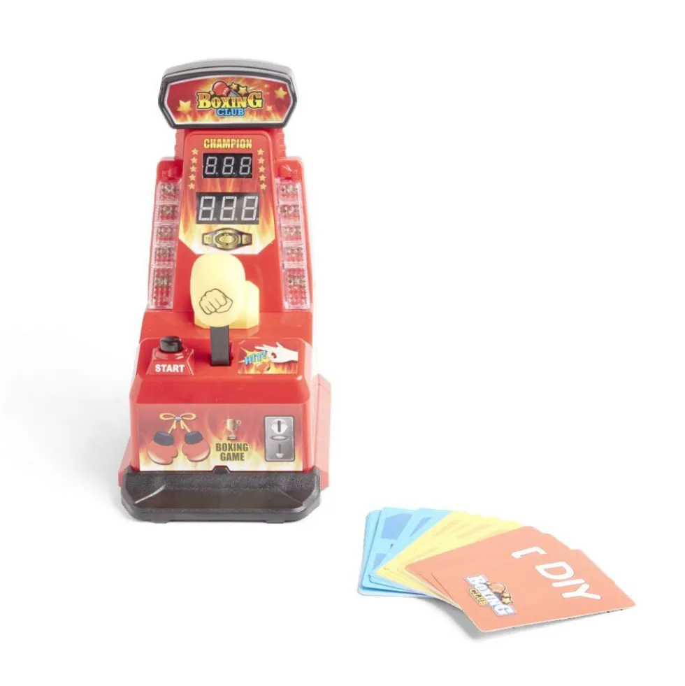 Jouet machine de boxe enfant 18,6x12,2xH22,5cm