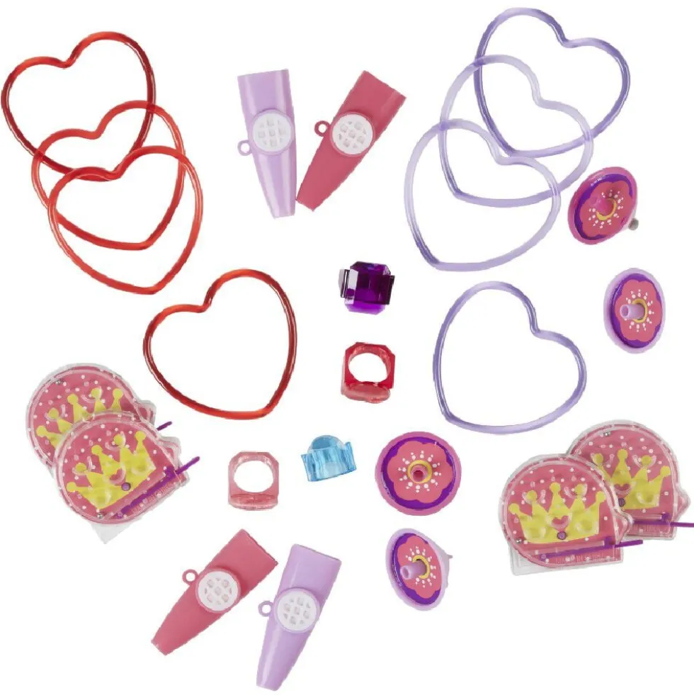 Kit anniversaire pour piñata fille 24 pièces