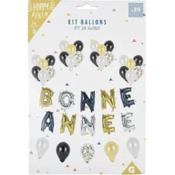 Kit ballon Bonne Année x 39