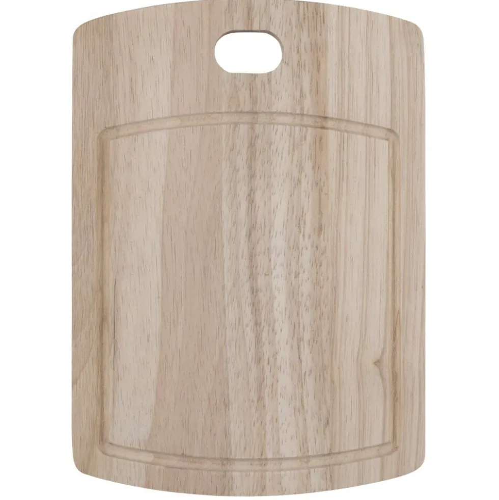 Kit barbecue 5 accessoires inox et bois avec étui de rangement 21x46cm
