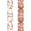 Kit crackers DIY créatif blanc 8 personnes