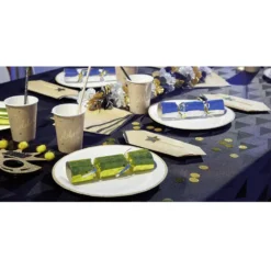 KIt de vaisselle jetable craft inscription Celebrate 6 personnes