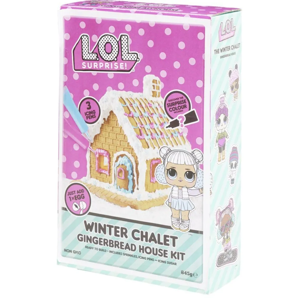 Kit DIY LOL chalet pain d'épices 845gr