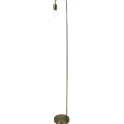 Lampadaire filaire doré Ø20xH150cm
