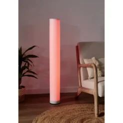 Lampadaire LED avec télécommande Ø13xH103,5cm