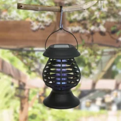 Lampe insecticide solaire Out Insect à poser ou suspendre 10m²