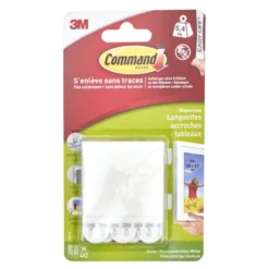 Languette de fixation 3M blanc moyen modèle x42