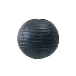 Lanterne chinoise en papier noir