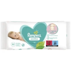 Lingette bébé Pampers Sensitive x52