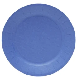 Lot de 10 assiettes en carton Ø23cm bleu nuit