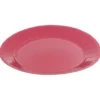 Lot de 10 assiettes en carton Ø23 cm rouge