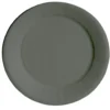 Lot de 10 assiettes en carton gris Ø18 cm