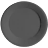 Lot de 10 assiettes en carton noir Ø18 cm