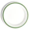 Lot de 20 assiettes plates fibre canne à sucre Ø18cm