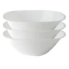 Lot de 3 bols en plastique transparent Ø27,7xH9,2cm