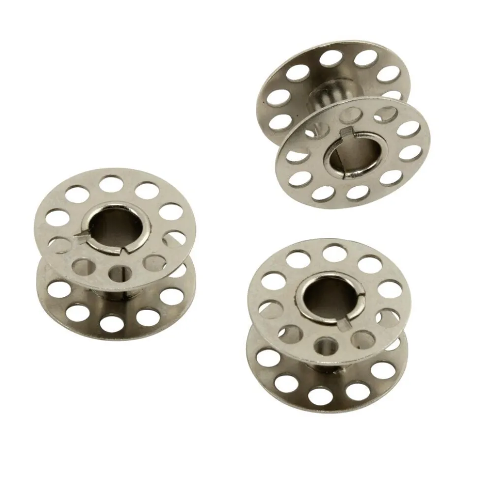 Lot de 3 canettes plates pour machine à coudre