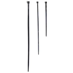 Lot de 180 colliers de serrage en nylon noir