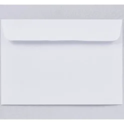 Lot de 50 enveloppes blanches avec bande auto-adhésive 11,4x16,2cm