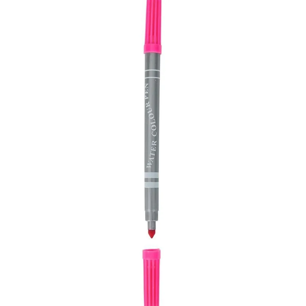 Lot de 12 feutres double pointe