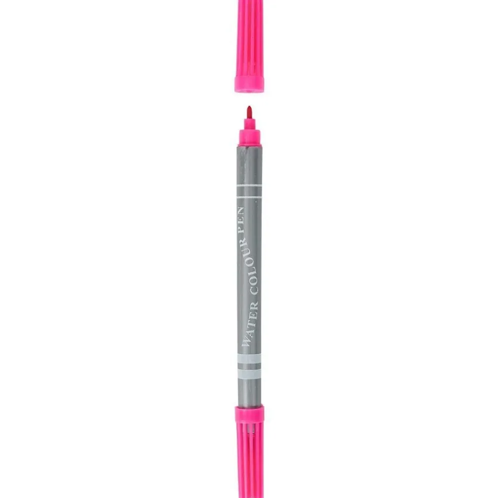 Lot de 12 feutres double pointe