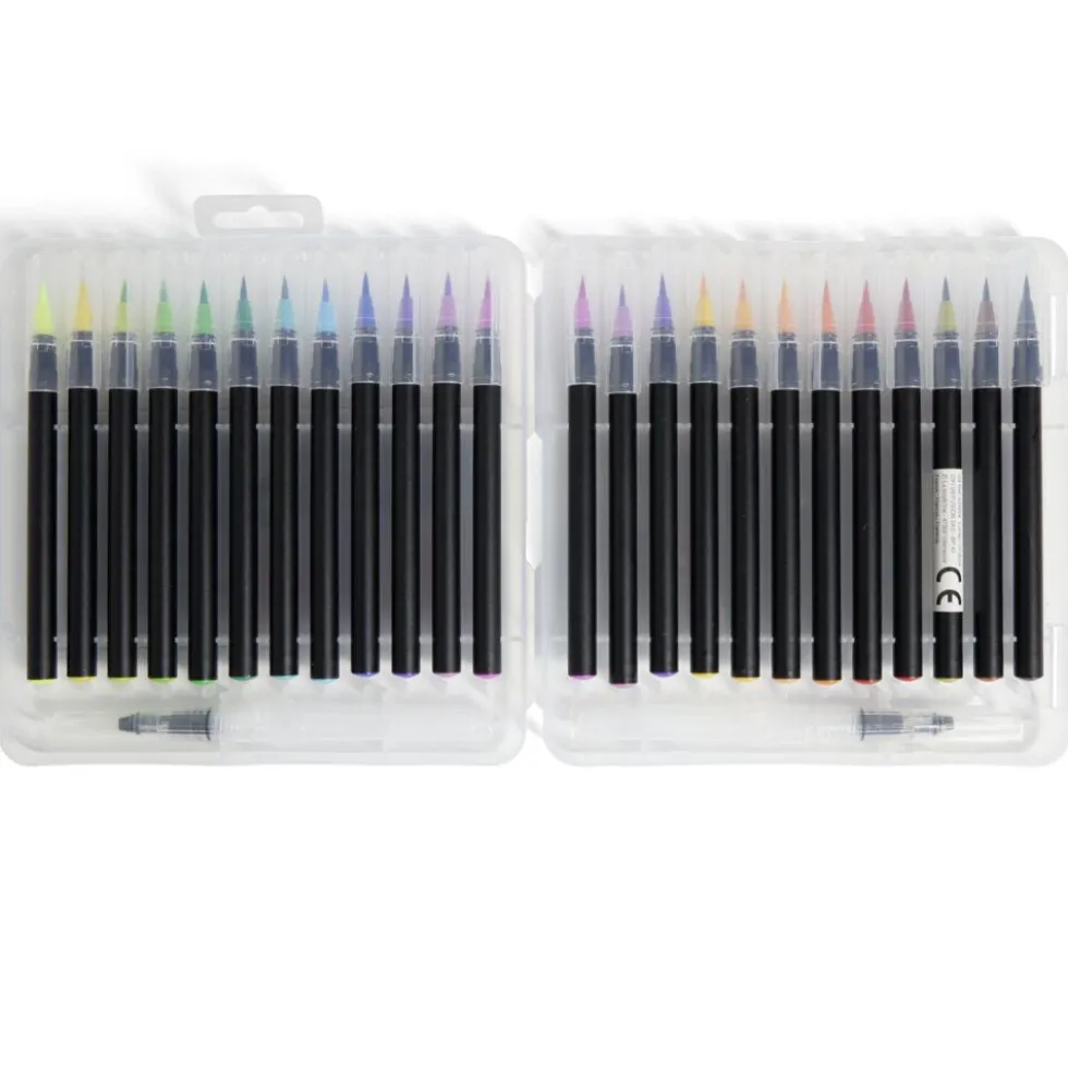 Lot de 20 feutres pinceaux